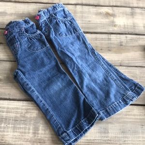 Jumping Bean 24 month blue jeans- 2 pair